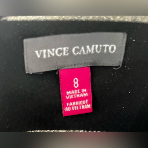 💥VINCE CAMUTO BLACK AND WHITE DRESS💥✨PERFECT CONDITION✨ ⁉️ MAKE AN OFFER ⁉️ - Picture 4 of 4